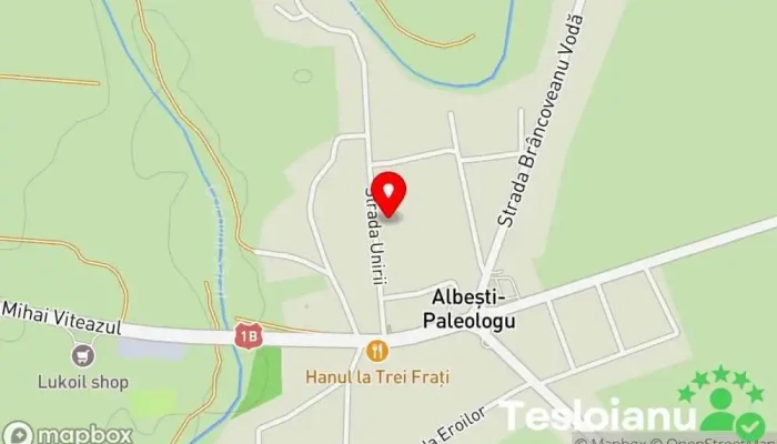 hartă a Serviciu Producător în Albești-Paleologu