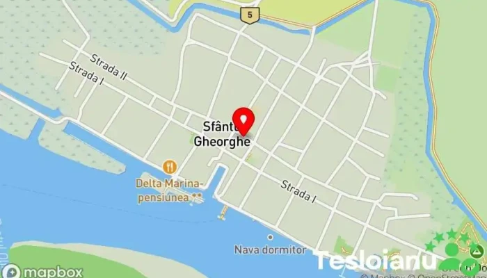 hartă a Sfântu Gheorghe  în Sfântu Gheorghe