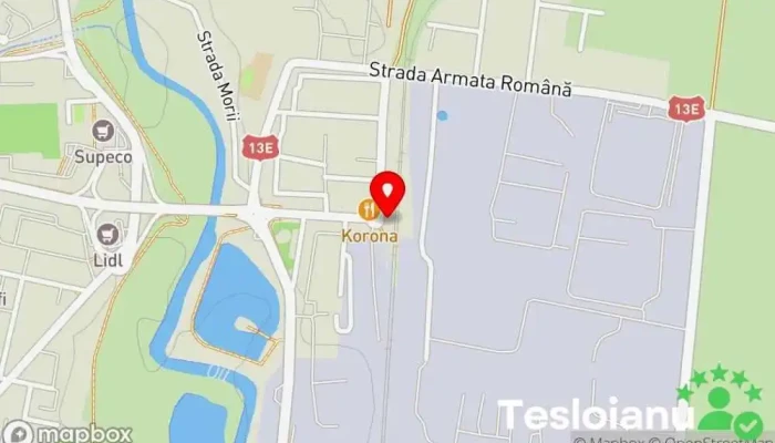 hartă a Sfântu Gheorghe Gară în Sfântu Gheorghe