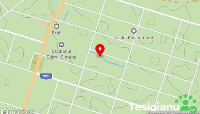 hartă a Șimand  în Șimand