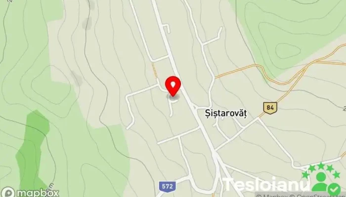 hartă a Șiștarovăț  în Șiștarovăț