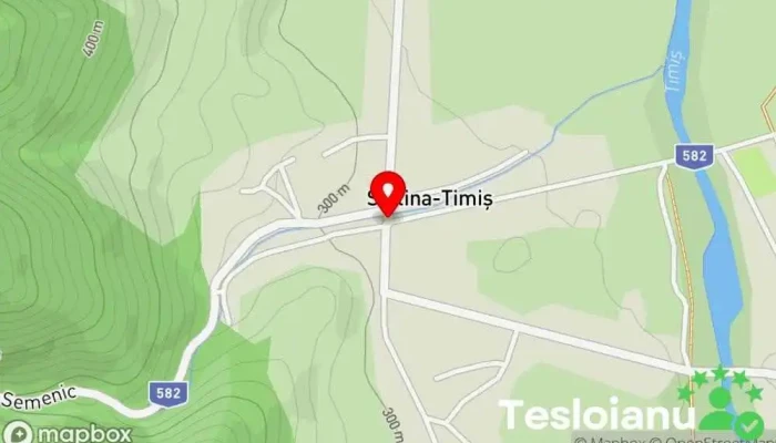 hartă a Slatina-Timiș  în Slatina-Timiș