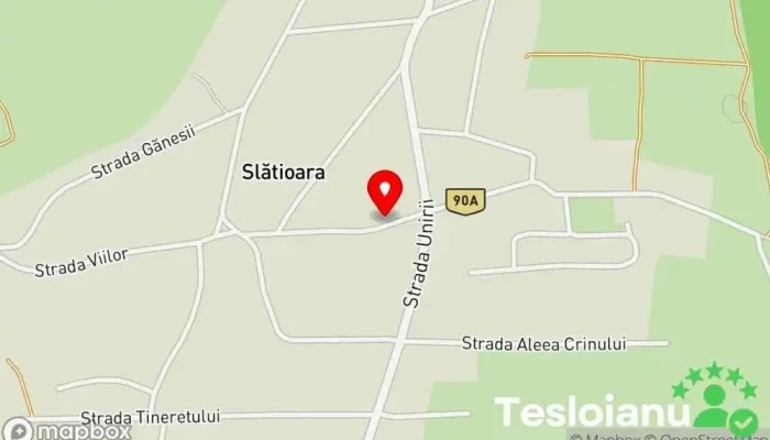 hartă a Slătioara  în Slătioara