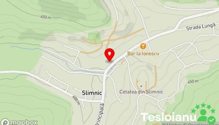 hartă a Slimnic  în Slimnic