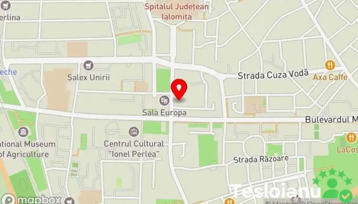 hartă a Slobozia  în Slobozia