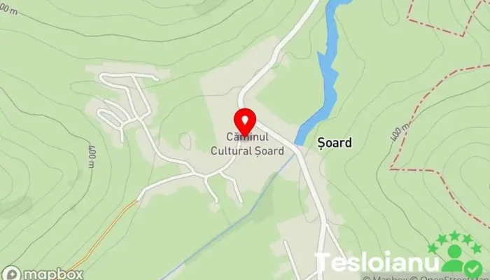hartă a Șoard  în Șoard