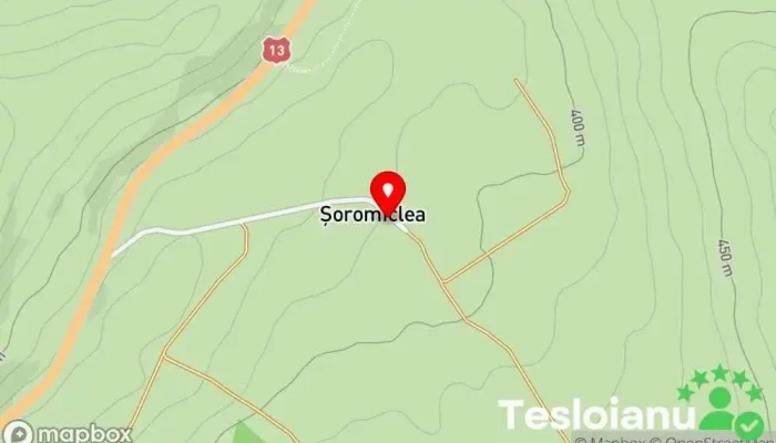 hartă a Șoromiclea  în Șoromiclea