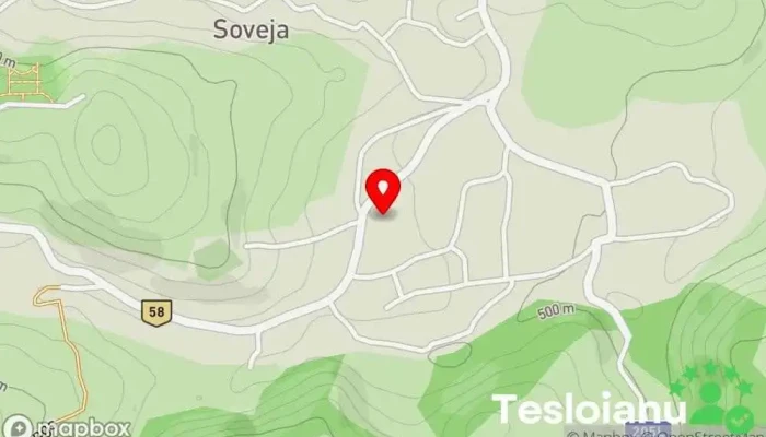 hartă a Soveja  în Soveja