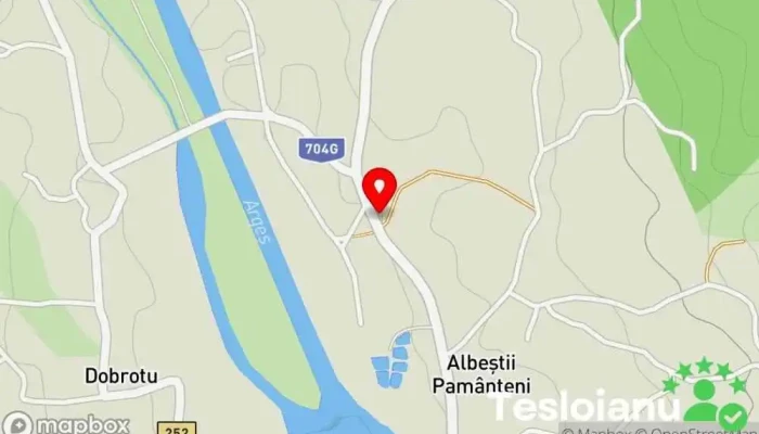 hartă a Spalatorie Vulcanizare Service Auto Albești Spălătorie auto în Albeștii Pământeni