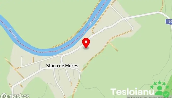 hartă a Stâna de Mureș  în Stâna de Mureș