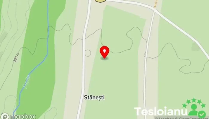 hartă a Stăneşti  în Stăneşti