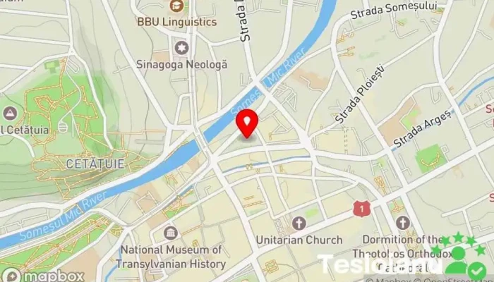 hartă a Statuia lui Mihai Viteazu Reper istoric, Sculptură în Cluj-Napoca