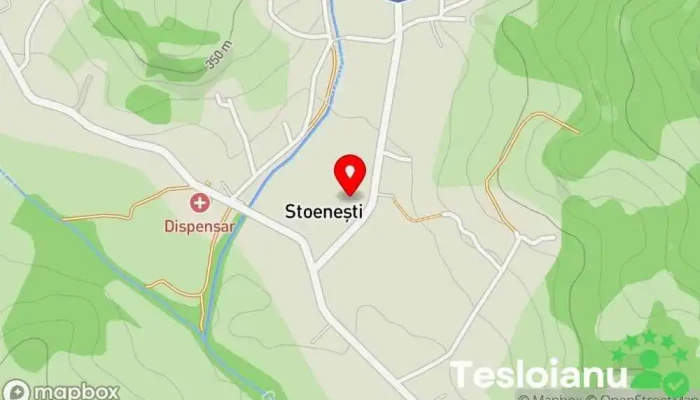 hartă a Stoenești  în Stoenești