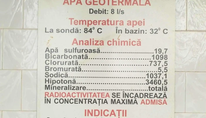 Strandul Termal Prețuri - Lovrin