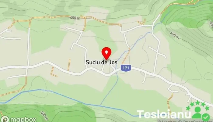 hartă a Suciu de Jos  în Suciu de Jos