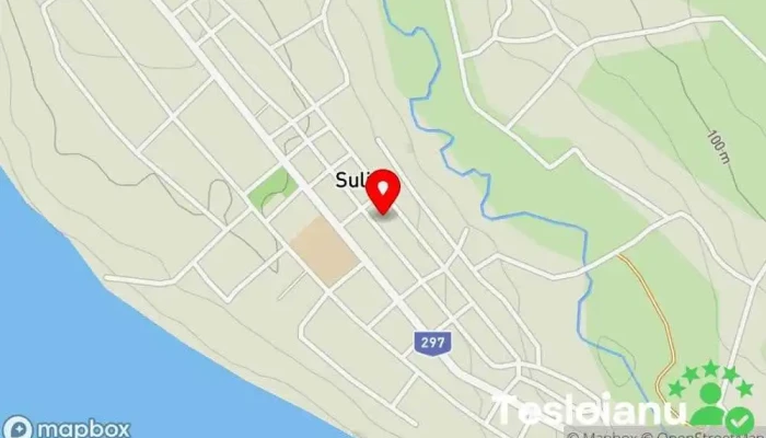 hartă a Sulița  în Sulița