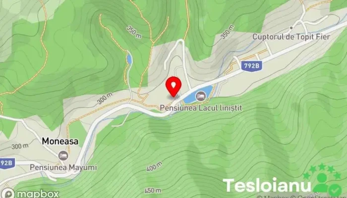 hartă a Tanamera Bed & Breakfast în Moneasa