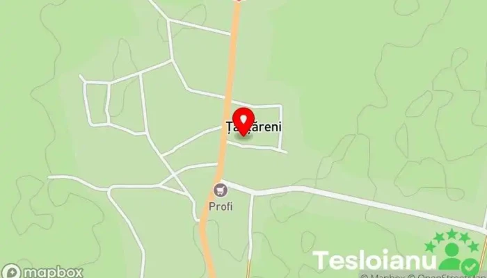 hartă a Țânțăreni  în Țânțăreni