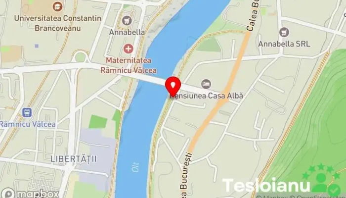 hartă a Targ de vechituri Goranu Piață de vechituri în Râmnicu Vâlcea