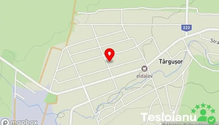 hartă a Tărguşor  în Tărguşor