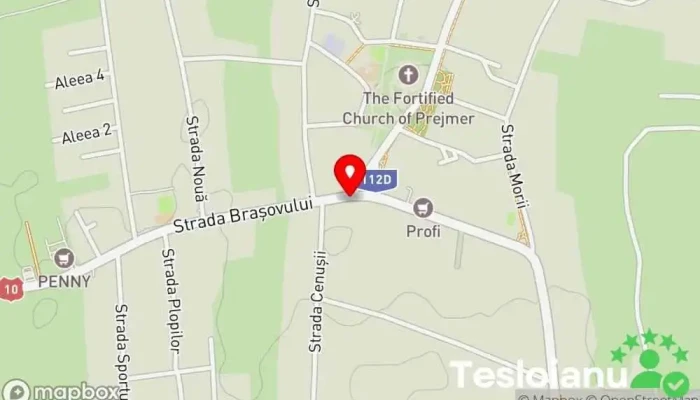 hartă a TARTLAU TURISM Agent comercial pentru autoturisme în Prejmer