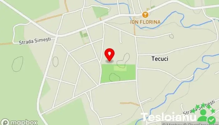 hartă a Tecuci  în Tecuci