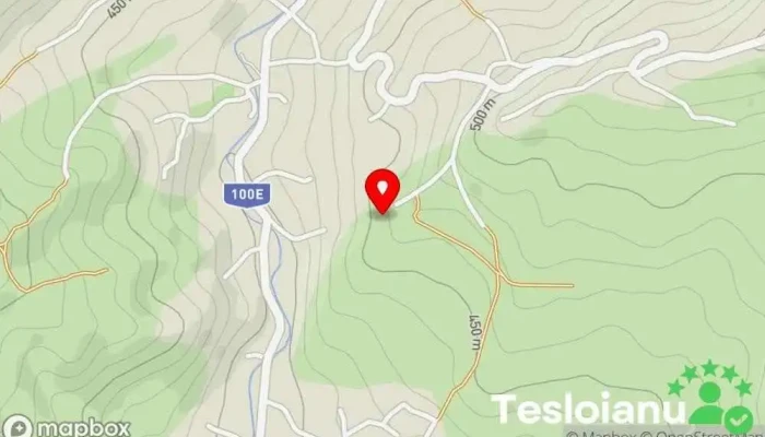 hartă a Telega  în Telega