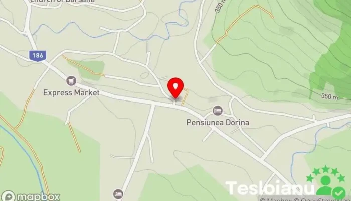 hartă a TEO BARSAN TRADITIONAL SRL ATELIERUL TEODOR BARSAN Sediul social în Bârsana