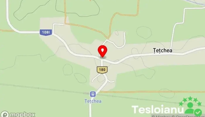 hartă a Ţeţchea  în Ţeţchea