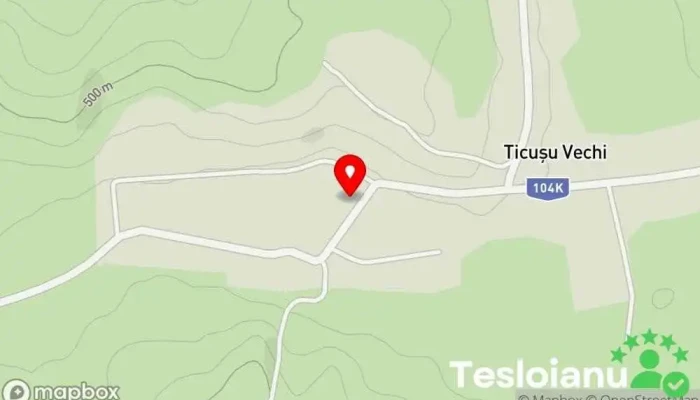 hartă a Ticușu Vechi  în Ticușu Vechi