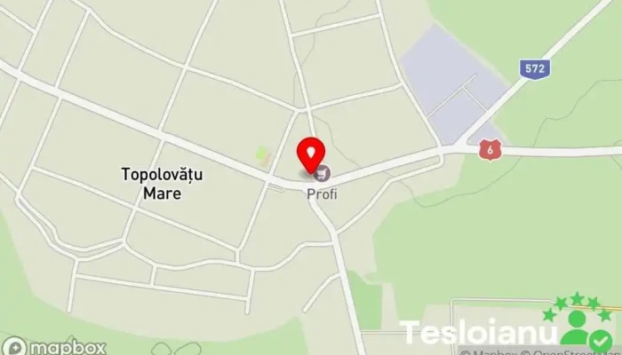 hartă a Topolovățu Mare  în Topolovățu Mare