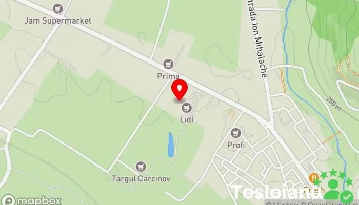 hartă a Topoloveni  în Topoloveni
