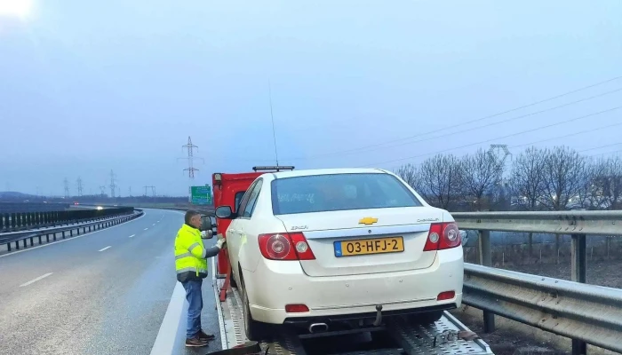 Tractari Auto Orastie Autostrada A1 Non Stop Fotografii - Geoagiu