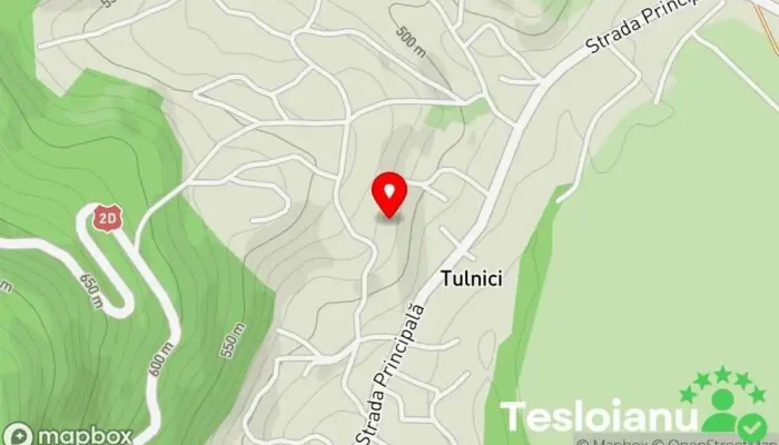 hartă a Tulnici  în Tulnici