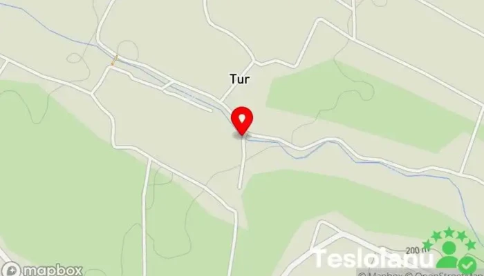 hartă a Tur Râu în 