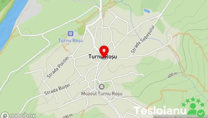 hartă a Turnu Roșu  în Turnu Roșu