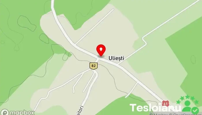 hartă a Ulieşti  în Ulieşti