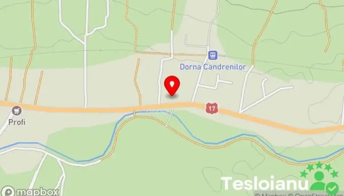 hartă a Uliță Ivănești Atracție turistică în Dorna Candrenilor