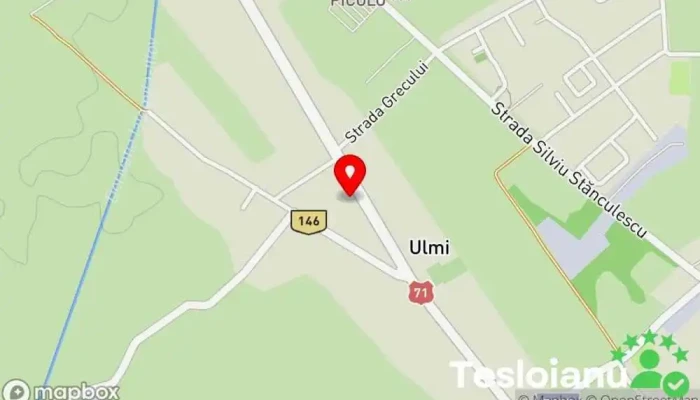 hartă a Ulmi  în Ulmi