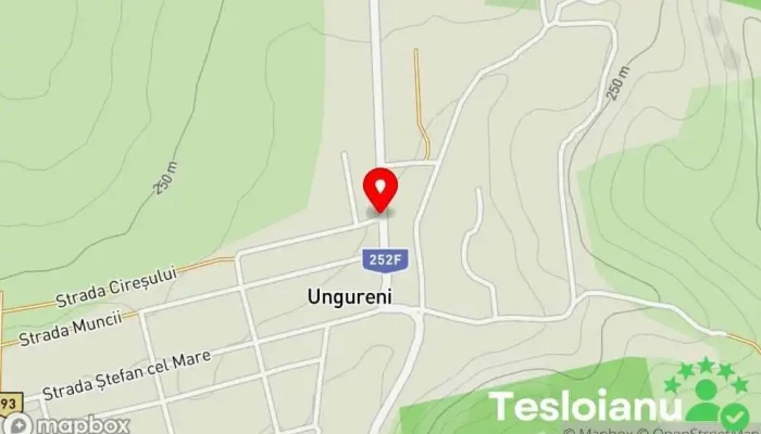 hartă a Ungureni  în Ungureni