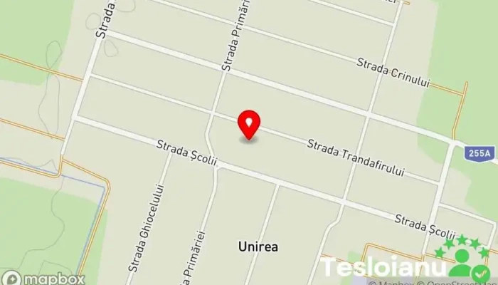hartă a Unirea  în Unirea