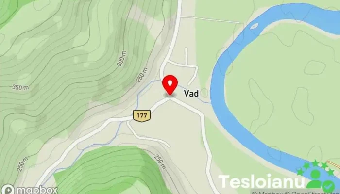 hartă a Vad  în Vad