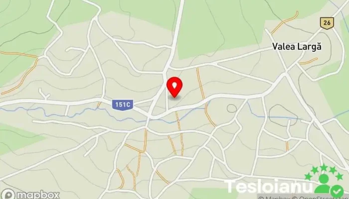 hartă a Valea Largă  în Valea Largă