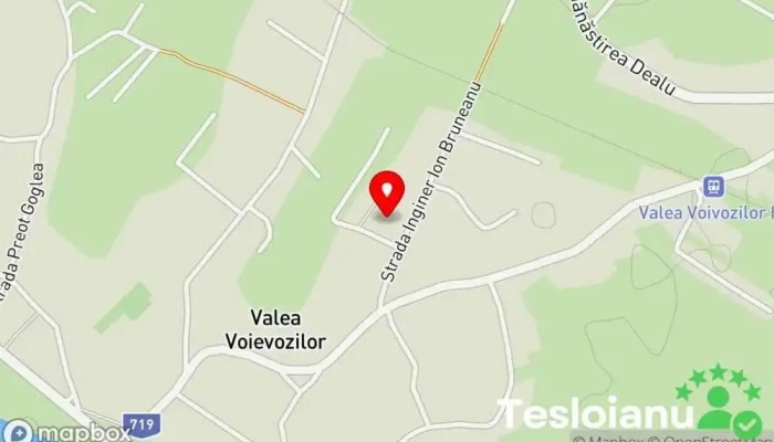 hartă a Valea Voievozilor  în Valea Voievozilor