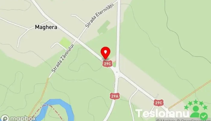 hartă a Vârfu Câmpului Reper istoric în Vârfu Câmpului