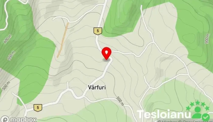 hartă a Vârfuri  în Vârfuri