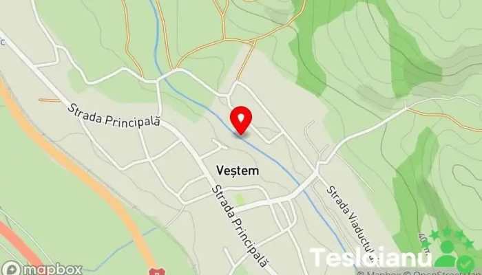 hartă a Veștem  în Veștem