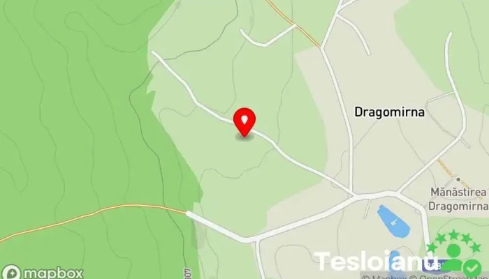 hartă a Vila Dragomirna Pensiune în Dragomirna