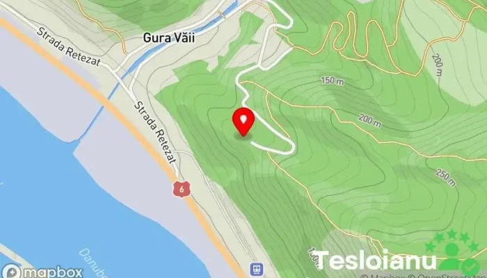 hartă a VILA LUI CEAUŞESCU Atracție turistică în Drobeta-Turnu Severin