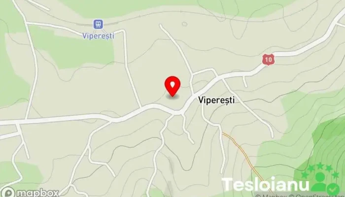 hartă a Viperești  în Viperești